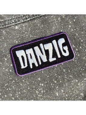 Horror Punk Band Inspired Embroidered Patch | Metal & Goth Rectangle Patch | Cus